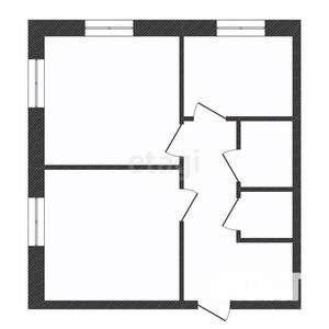 2-к квартира, вторичка, 57м2, 4/5 этаж