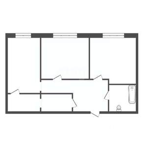 2-к квартира, вторичка, 58м2, 17/20 этаж