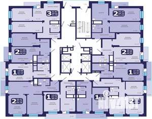 1-к квартира, вторичка, 42м2, 12/25 этаж