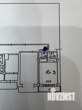 Студия квартира, вторичка, 23м2, 6/10 этаж