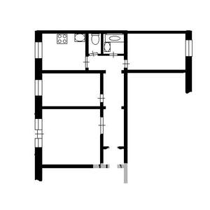 3-к квартира, вторичка, 67м2, 5/9 этаж