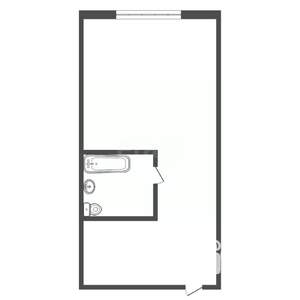 Студия квартира, вторичка, 25м2, 4/7 этаж