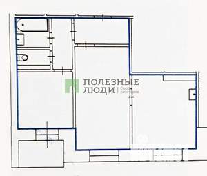 2-к квартира, вторичка, 52м2, 2/10 этаж