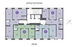 3-к квартира, вторичка, 79м2, 11/11 этаж