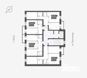 3-к квартира, вторичка, 74м2, 5/16 этаж
