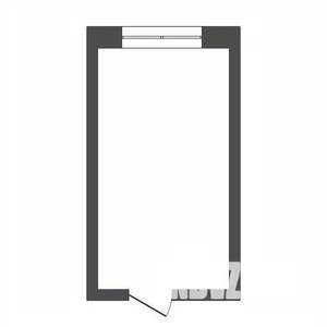 Студия квартира, вторичка, 14м2, 1/5 этаж