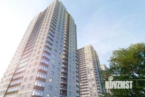 1-к квартира, строящийся дом, 44м2, 19/25 этаж